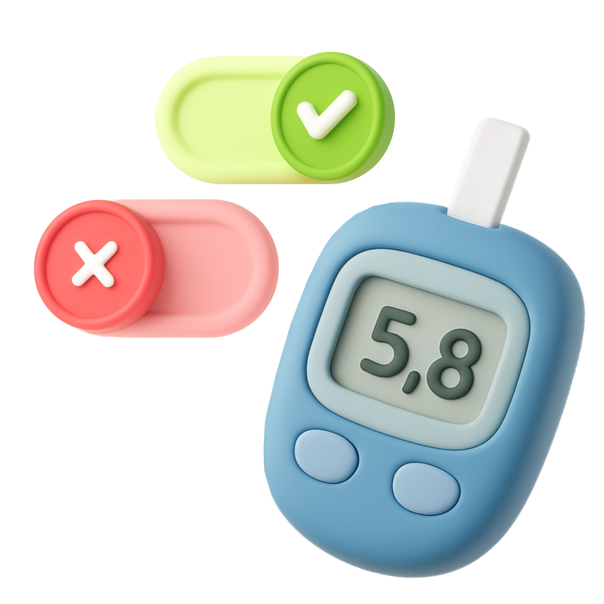 Измерение уровня глюкозы с использованием глюкометра